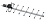 Антенна BAS-2336 КУРС-900 LONG (SMA)