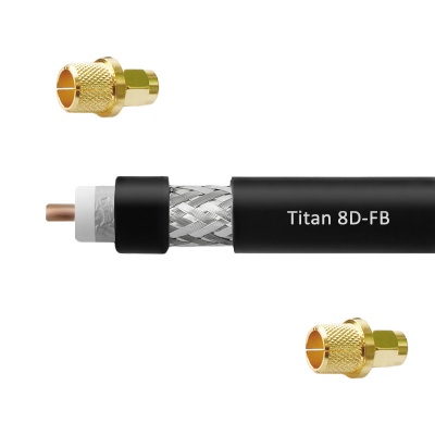 Кабельная сборка 8D-FB Titan (SMA-male - SMA-male)