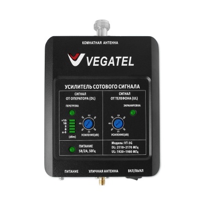 Комплект VEGATEL VT-3G-kit (LED) репитер