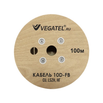 Кабель VEGATEL 10D-FB Cu (ГОСТ) 100 метров