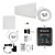 Комплект VEGATEL VT1-900E-kit (дом, LED)